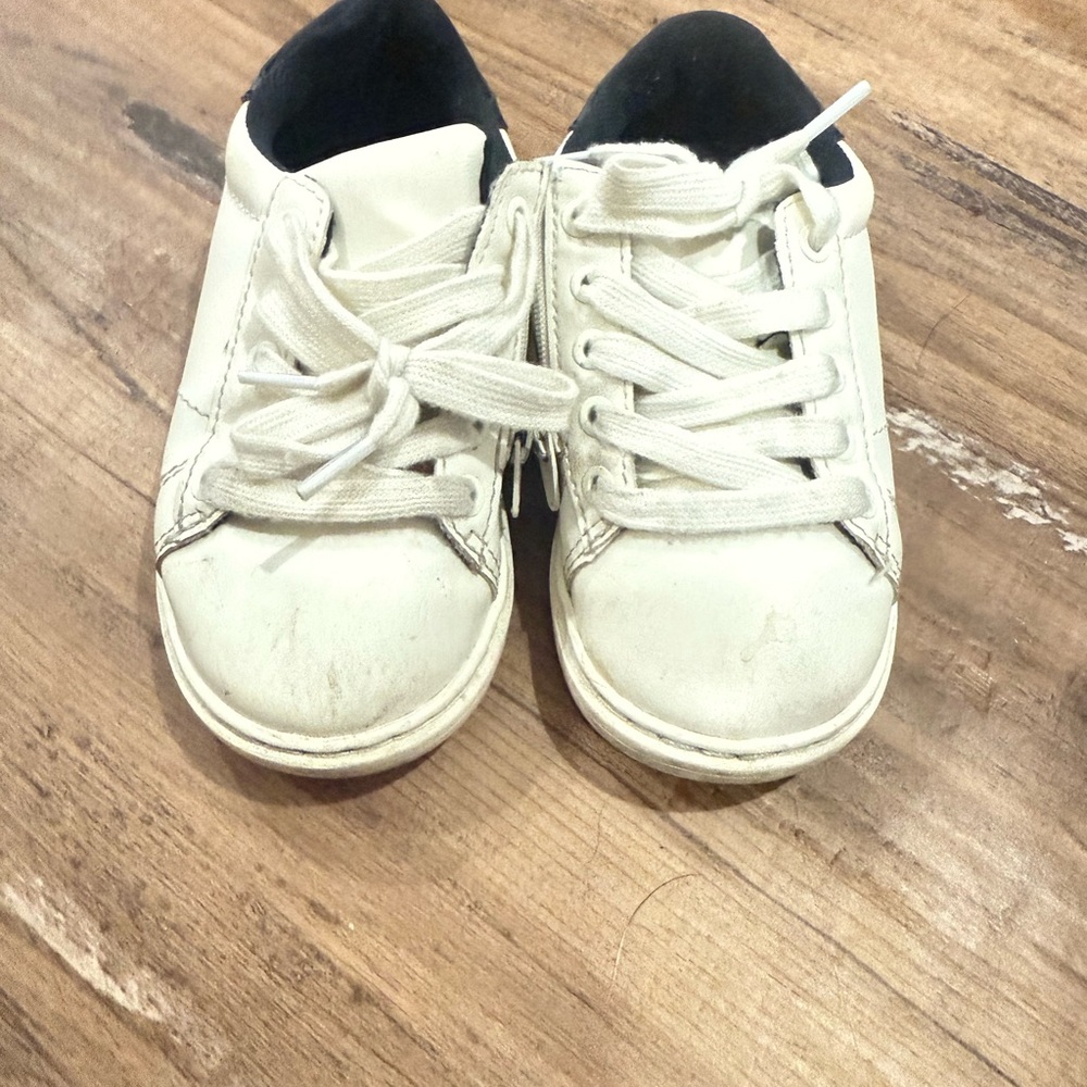 Zara Kids Classic White Sneakers